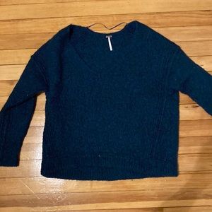 Fluffy free people oversized sweater